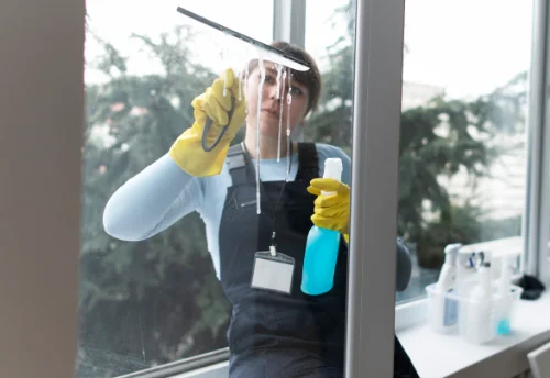 Nettoyage de vitres intérieures et extérieures à Cousance